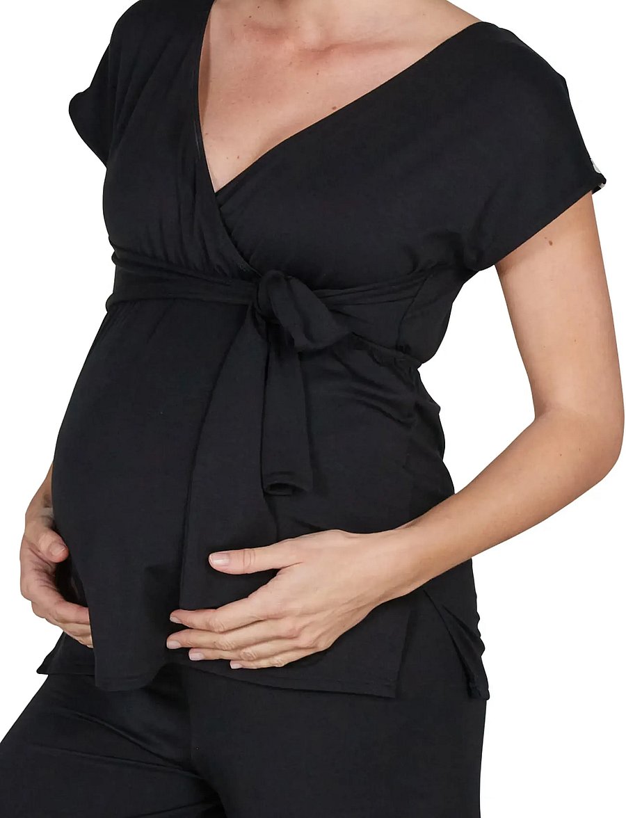 Cache Coeur - Maternity and nursing tunic ORIGIN - Överdelar - black - 0