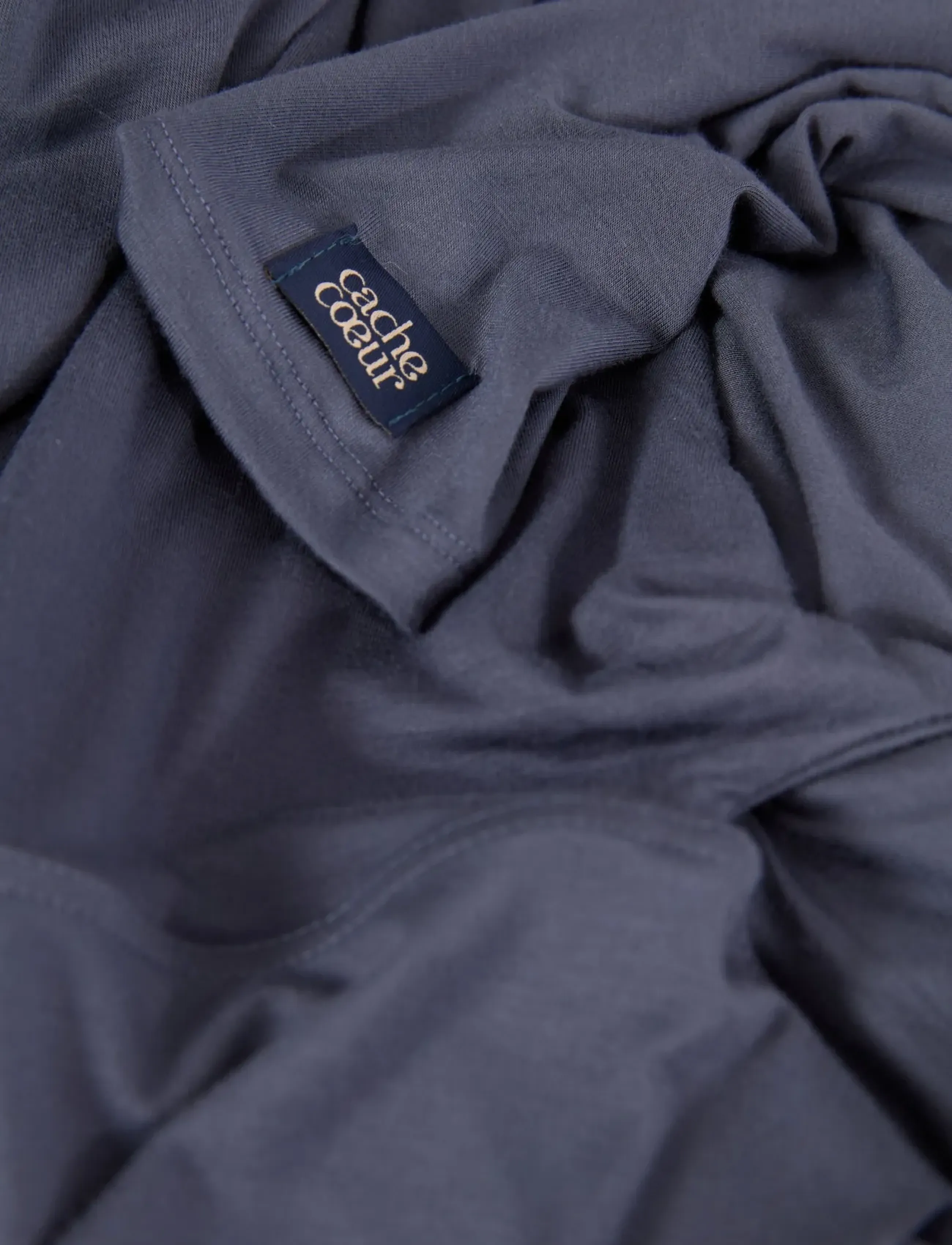 Cache Coeur - Maternity and nursing long sleeves t-shirt Louna - overdele - midnight blue - 5