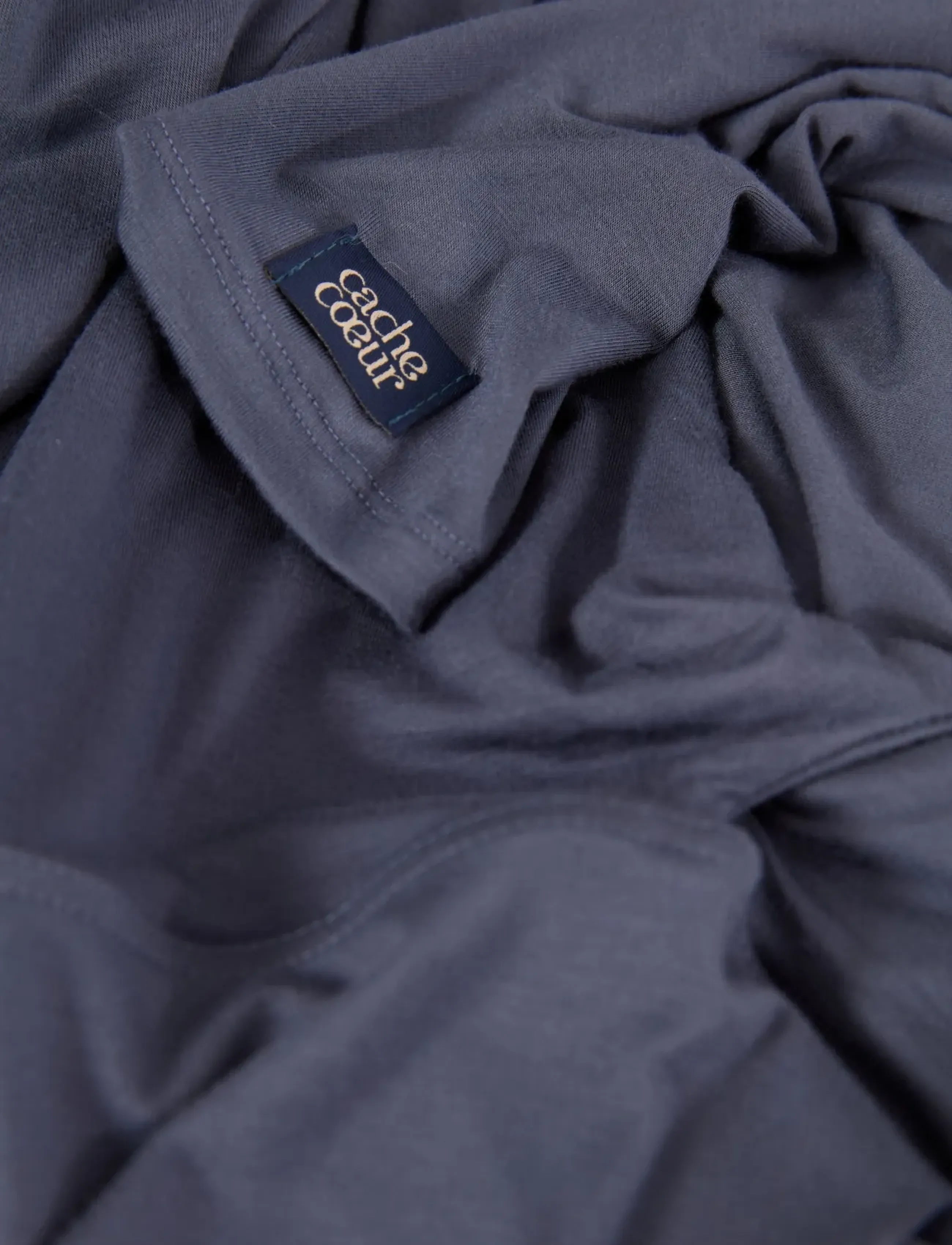 Cache Coeur - Maternity and nursing long sleeves t-shirt Louna - overdeler - midnight blue - 5