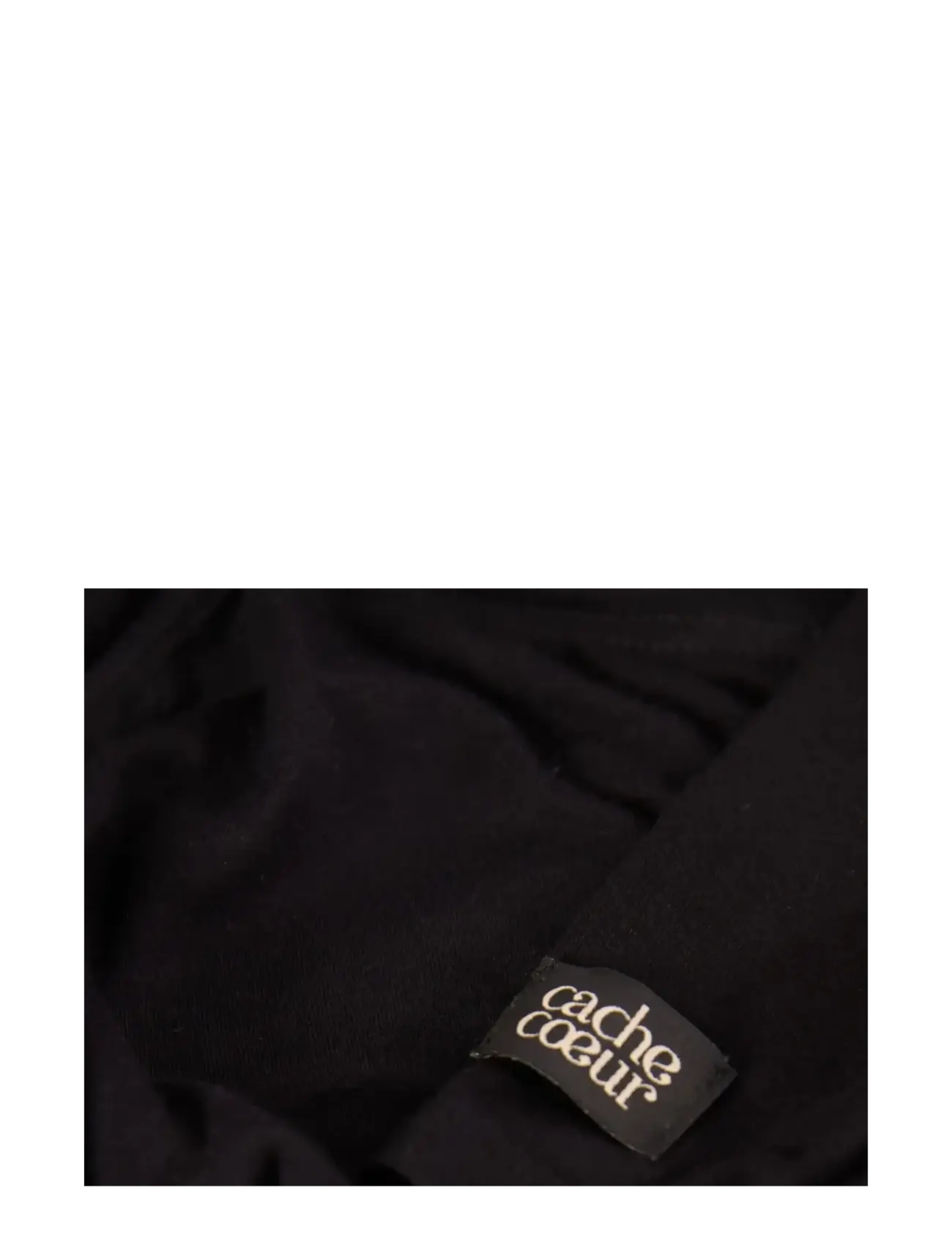 Cache Coeur - Maternity and nursing long sleeves t-shirt Louna - oberteile - black - 3