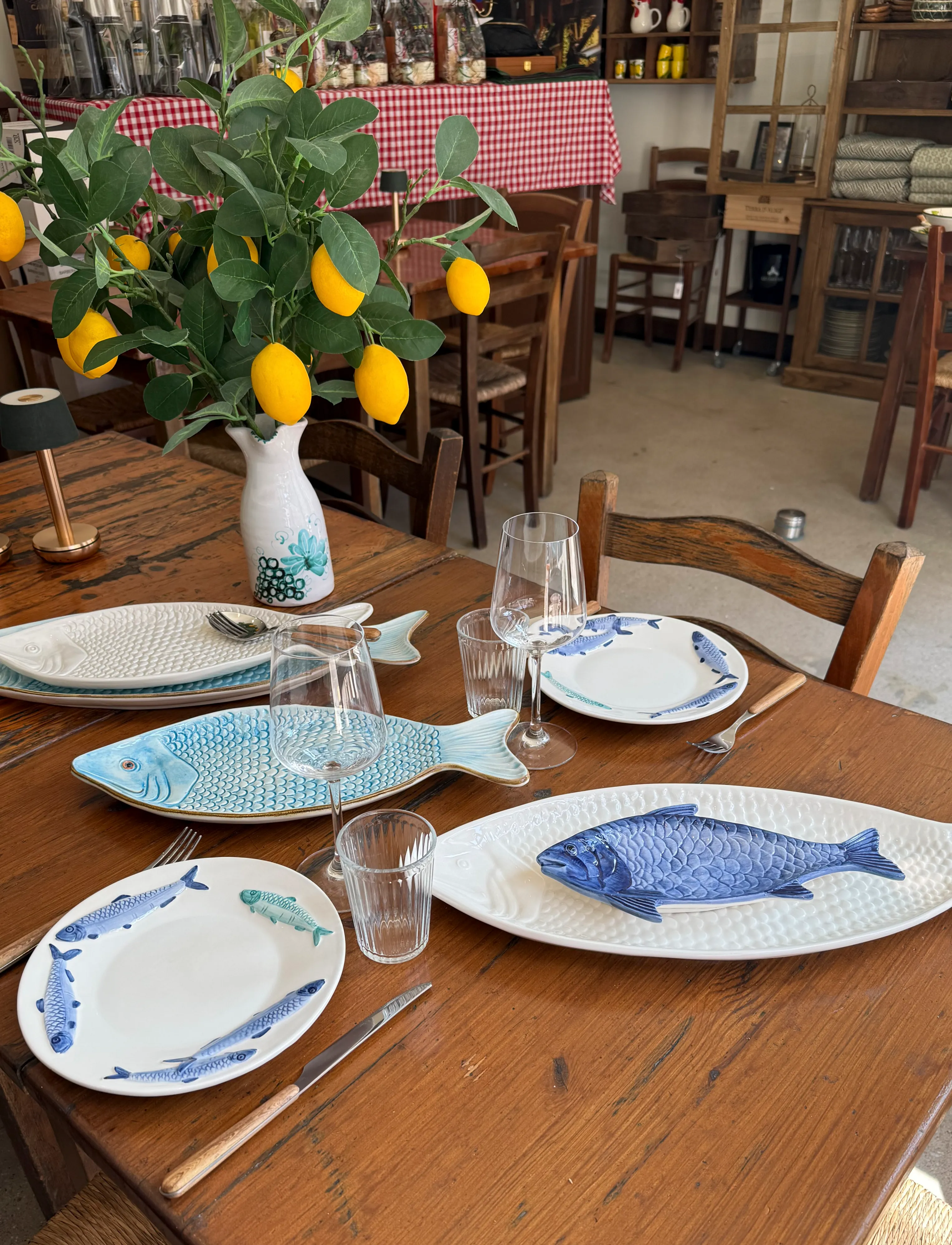 Caja Company - Fish dish white, large - white - 4