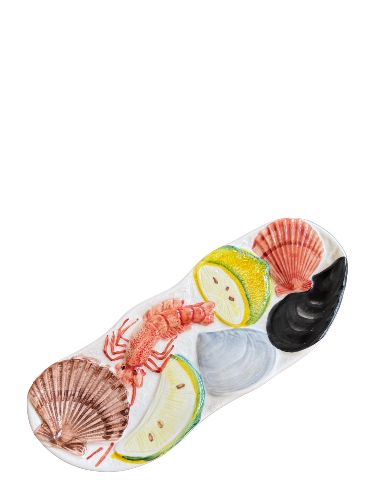 Caja Company Spoon rest shellfish - Caja Company - WHITE/RED/BLACK/BRAUN/GREEN/YELLOW / multi