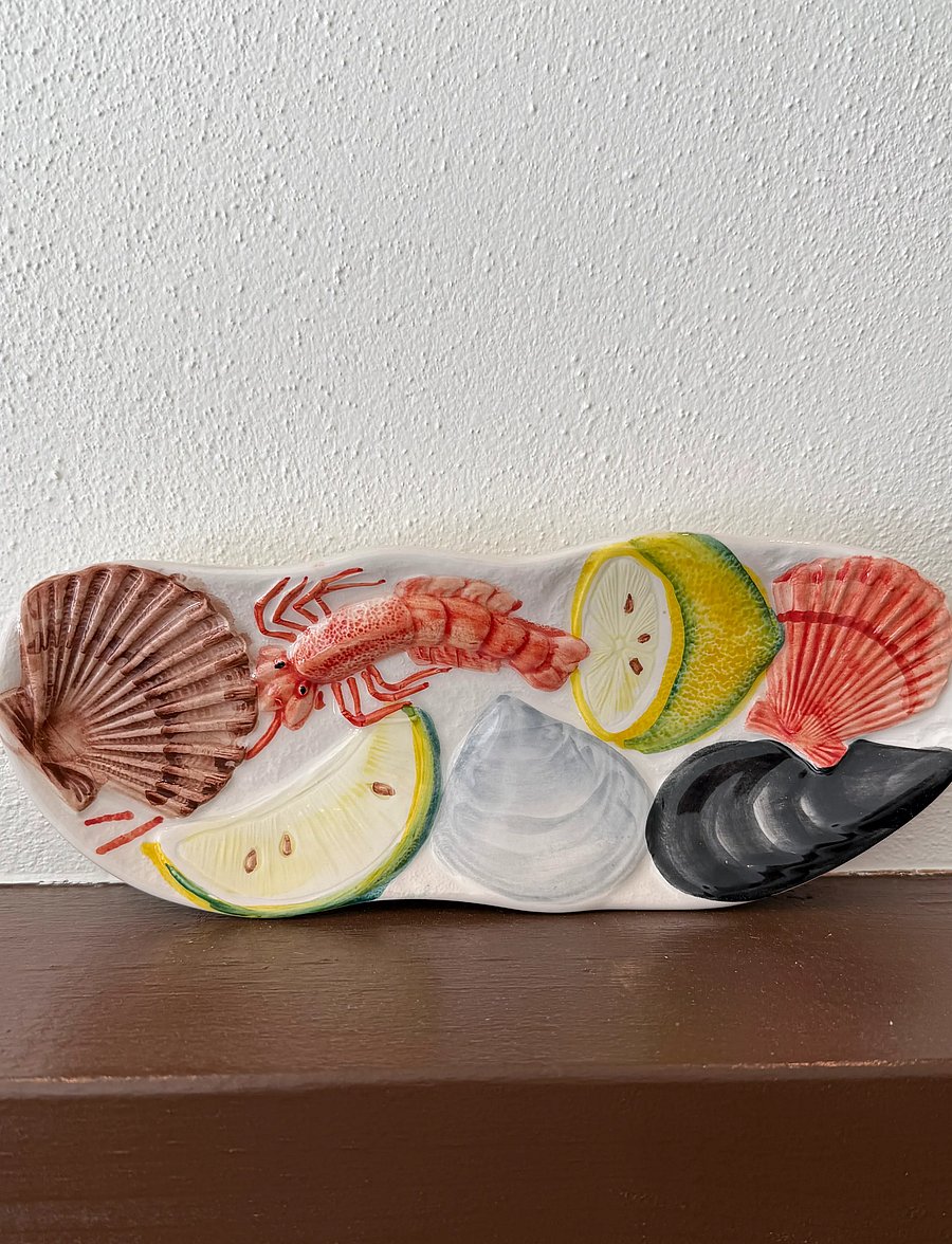 Caja Company - Spoon rest shellfish - servierplatten - white/red/black/braun/green/yellow - 0