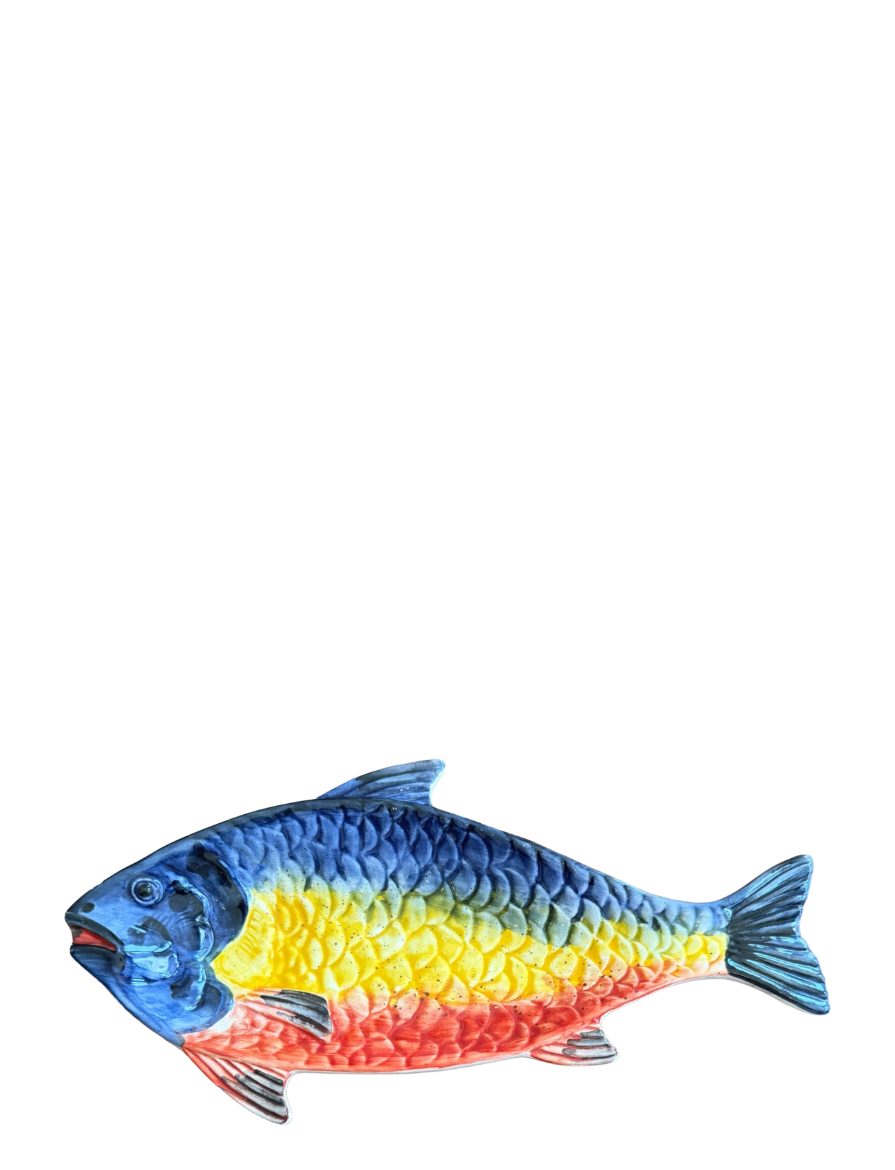 Caja Company Spoon rest trout blue/yellow - Caja Company - BLUE/YELLOW/RED / blue