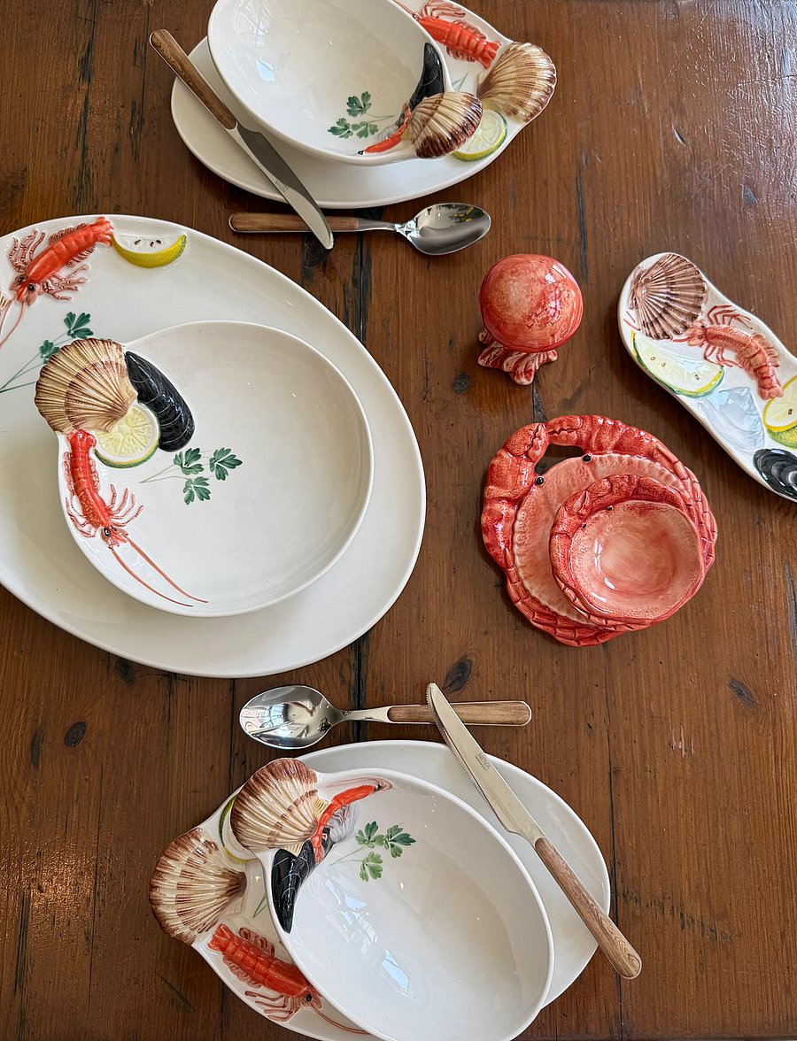 Caja Company - Crab bowl - servierschalen - red - 3