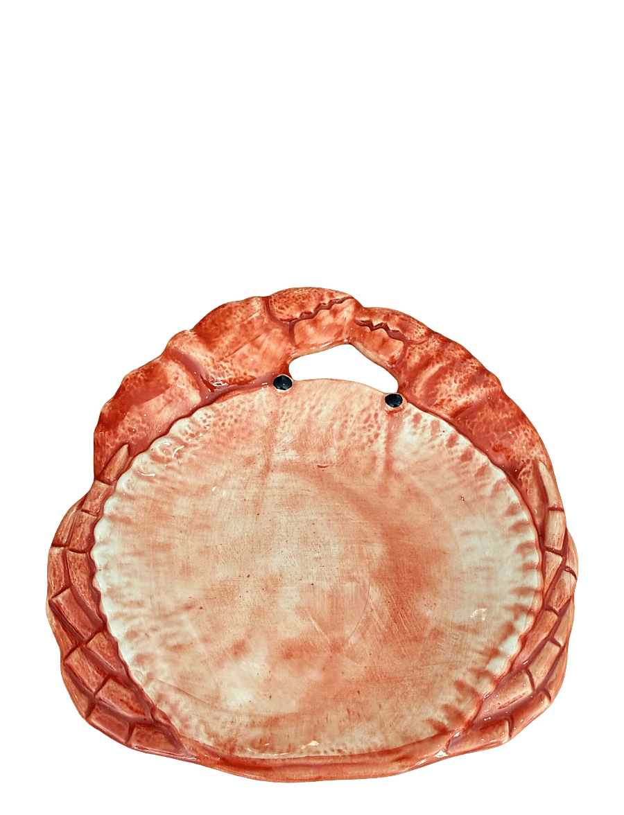 Caja Company - Crab plate - frühstücksteller - red - 1