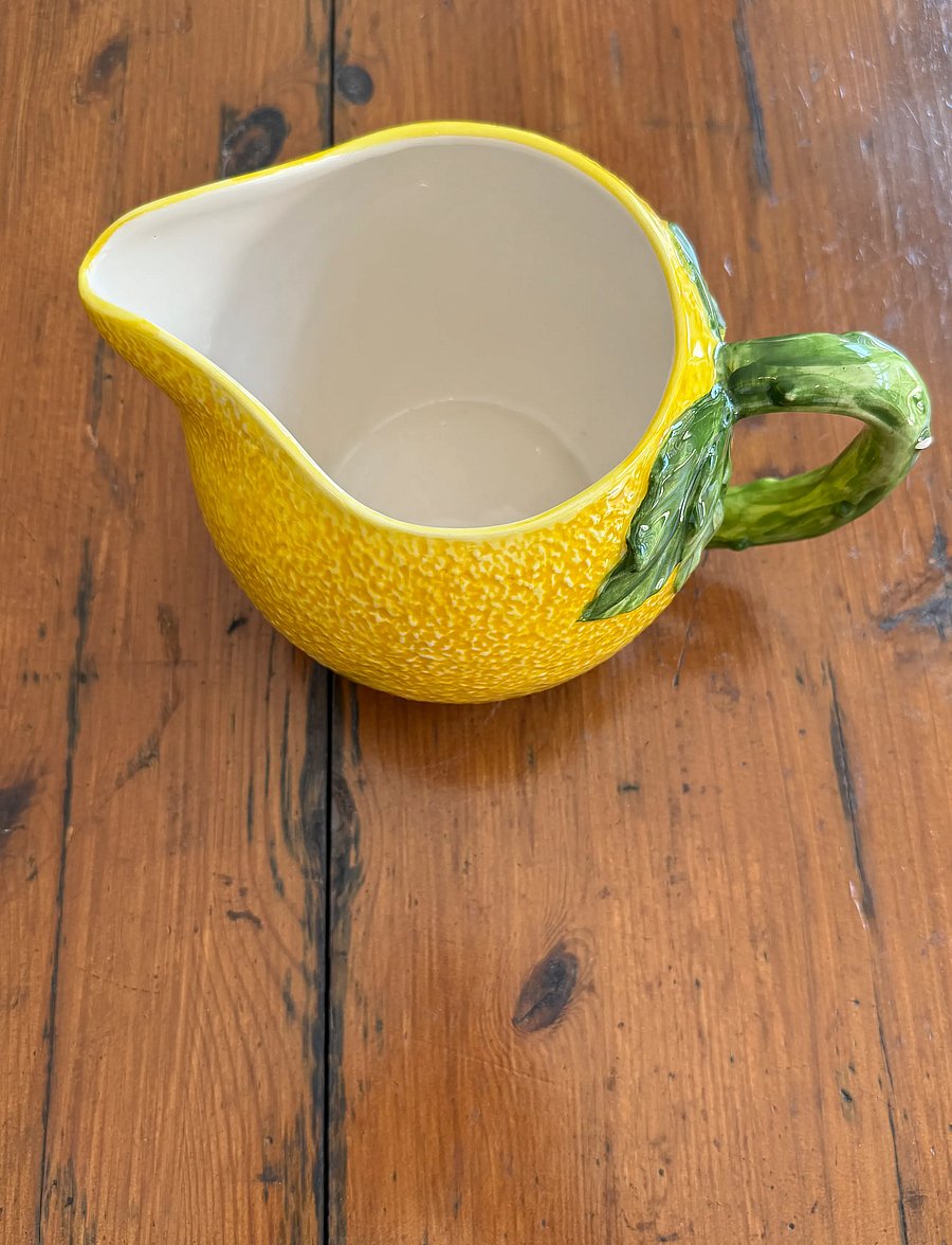 Caja Company - Lemon jug 1 liter - wasserkaraffen - yellow/green/white - 0