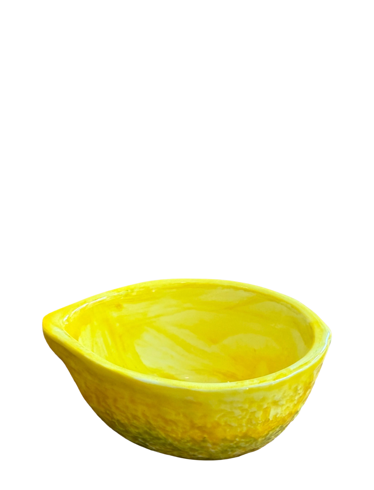 Caja Company Lemon bowl small salad bowl "Pinzimonio" - Caja Company - YELLOW / yellow