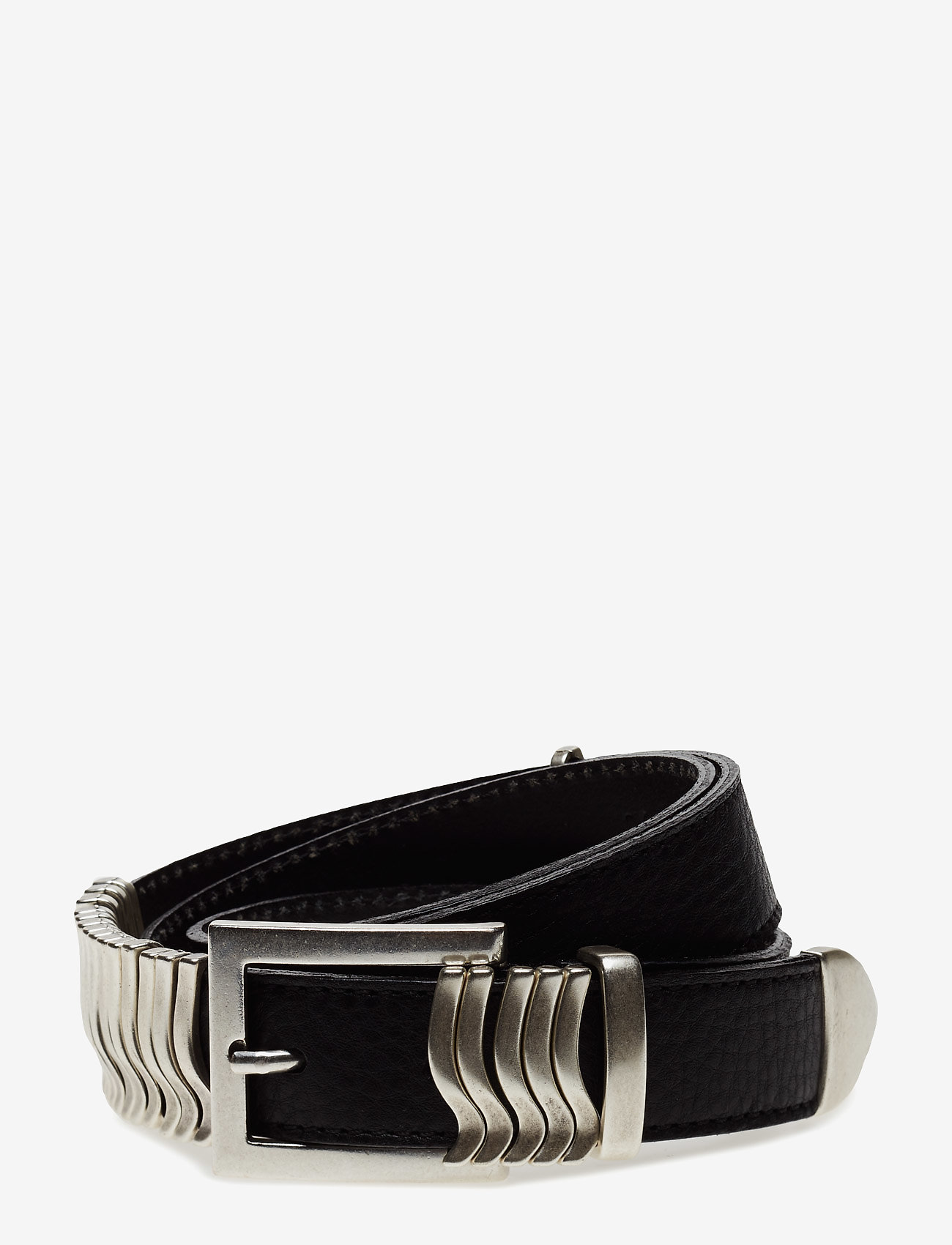 Cala Jade - Rattle Belt Black Silver - black silver - 0