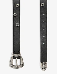 Cala Jade - Stud Belt, Black Silver, 90 - nordisk stil - black silver - 1