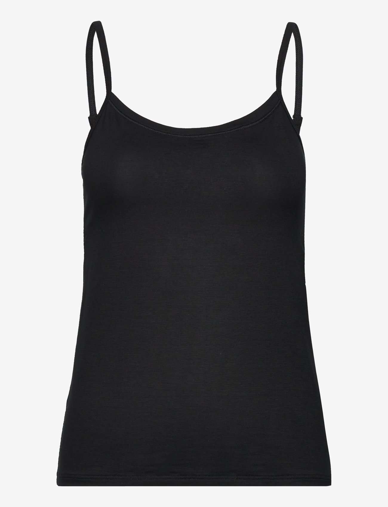 Calida - Natural Comfort  Spaghetti top - topy bez rękawów - black - 1