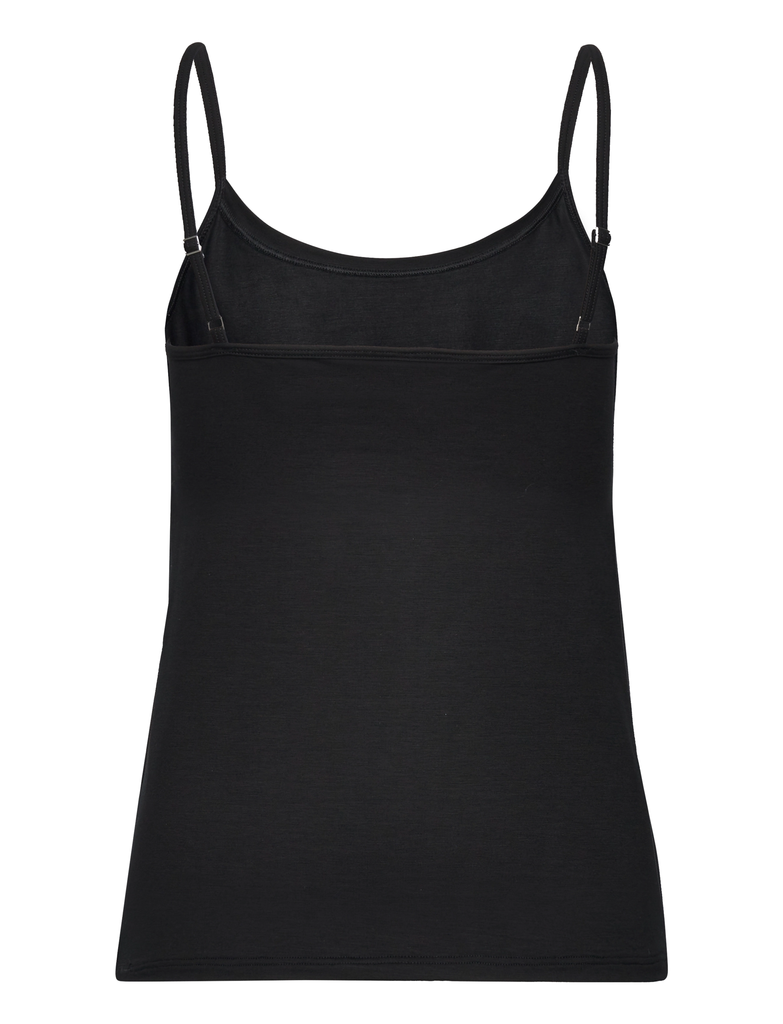 Calida - Natural Comfort  Spaghetti top - tanktops - black - 2