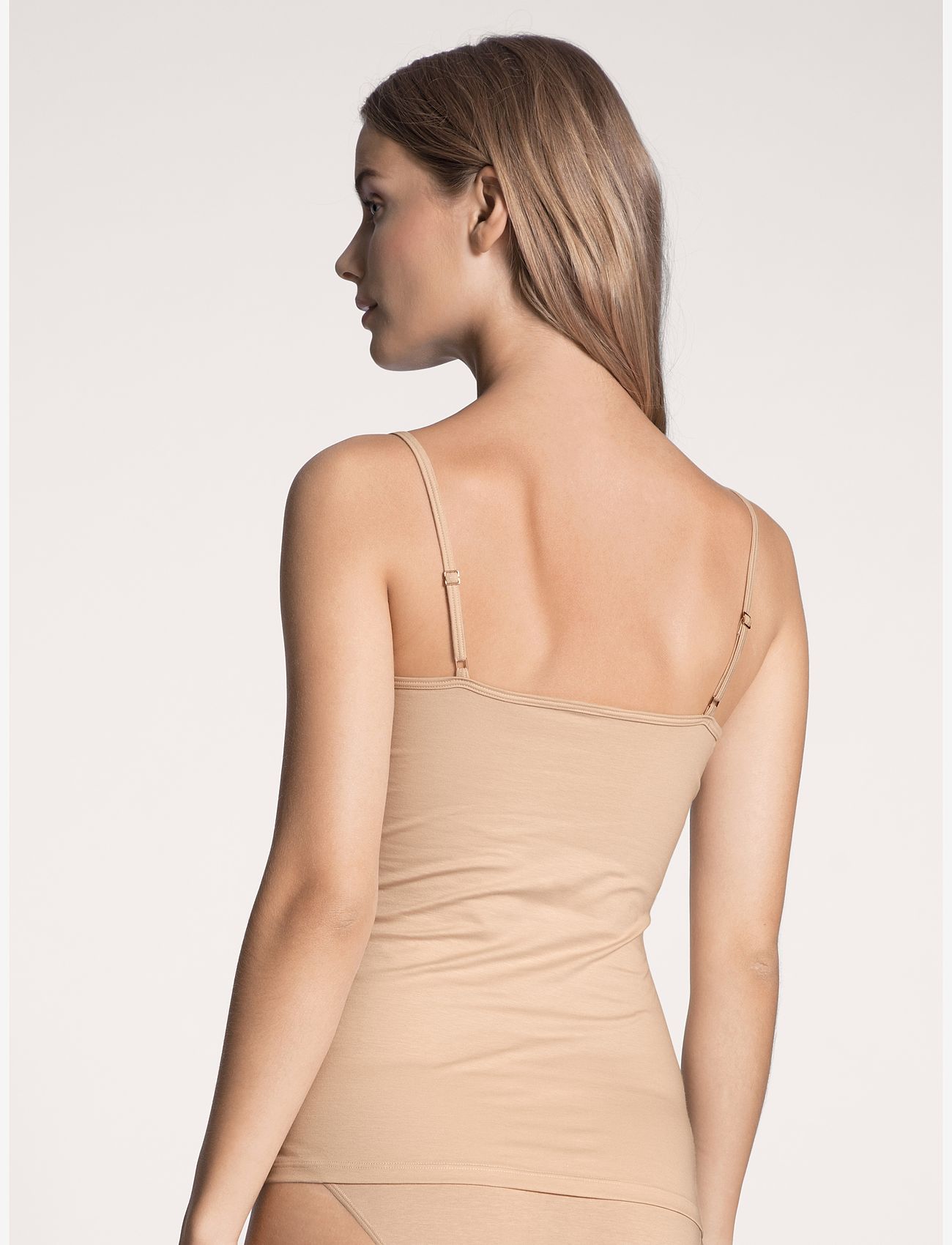 Calida - Natural Comfort  Spaghetti top - Ärmellose tops - rose teint - 3