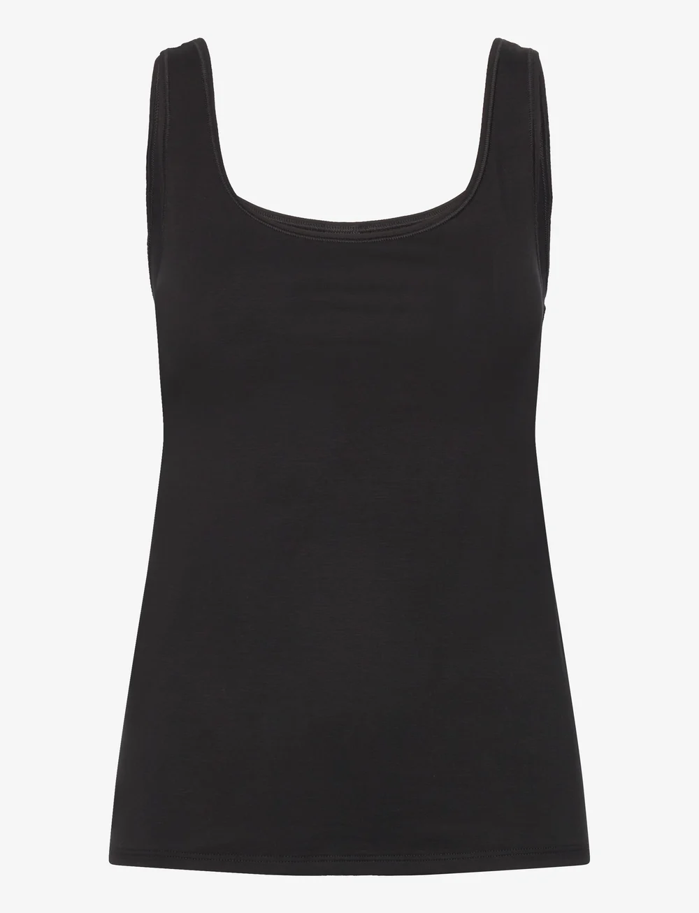 Calida - Natural Comfort Tank top - tanktops - black - 1