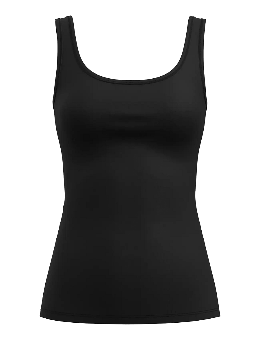 Calida - Natural Comfort Tank top - topi bez piedurknēm - black - 1