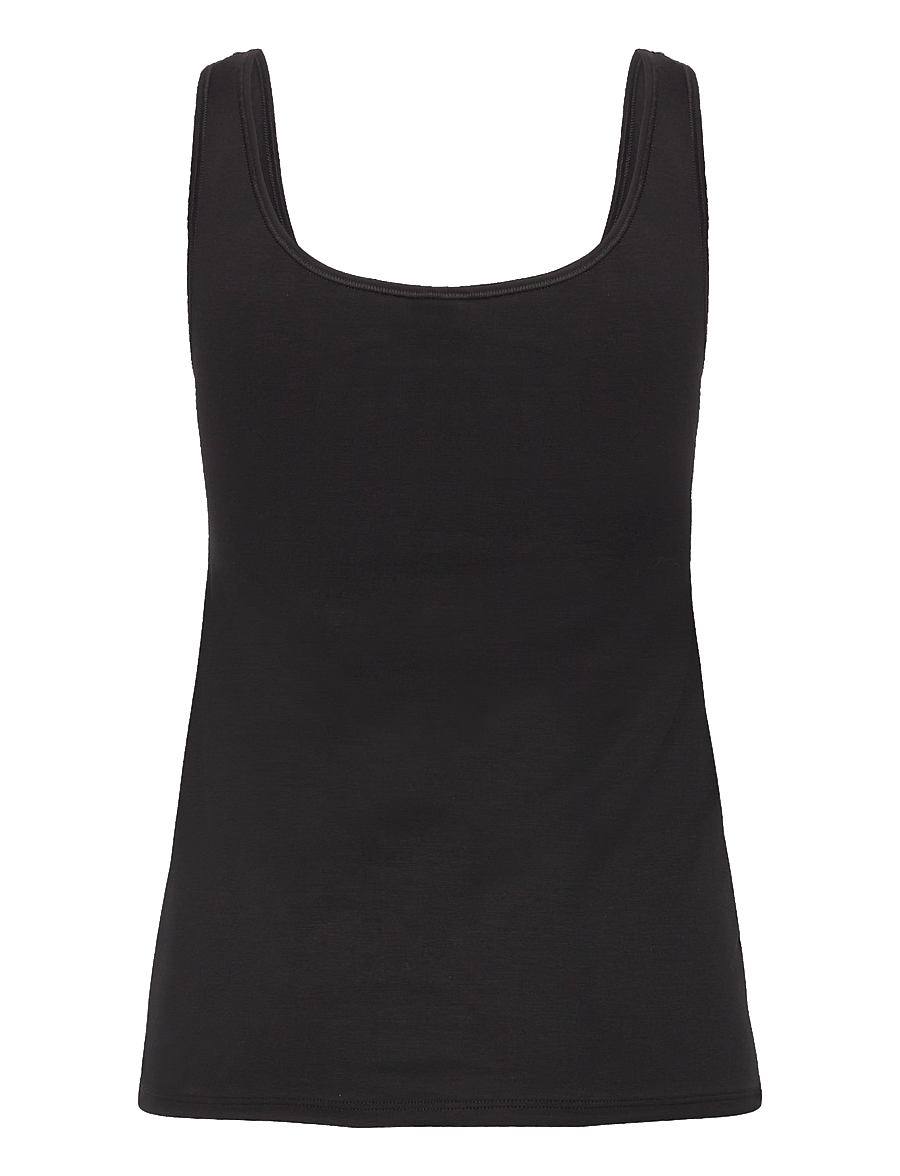 Calida - Natural Comfort Tank top - mouwloze tops - black - 2