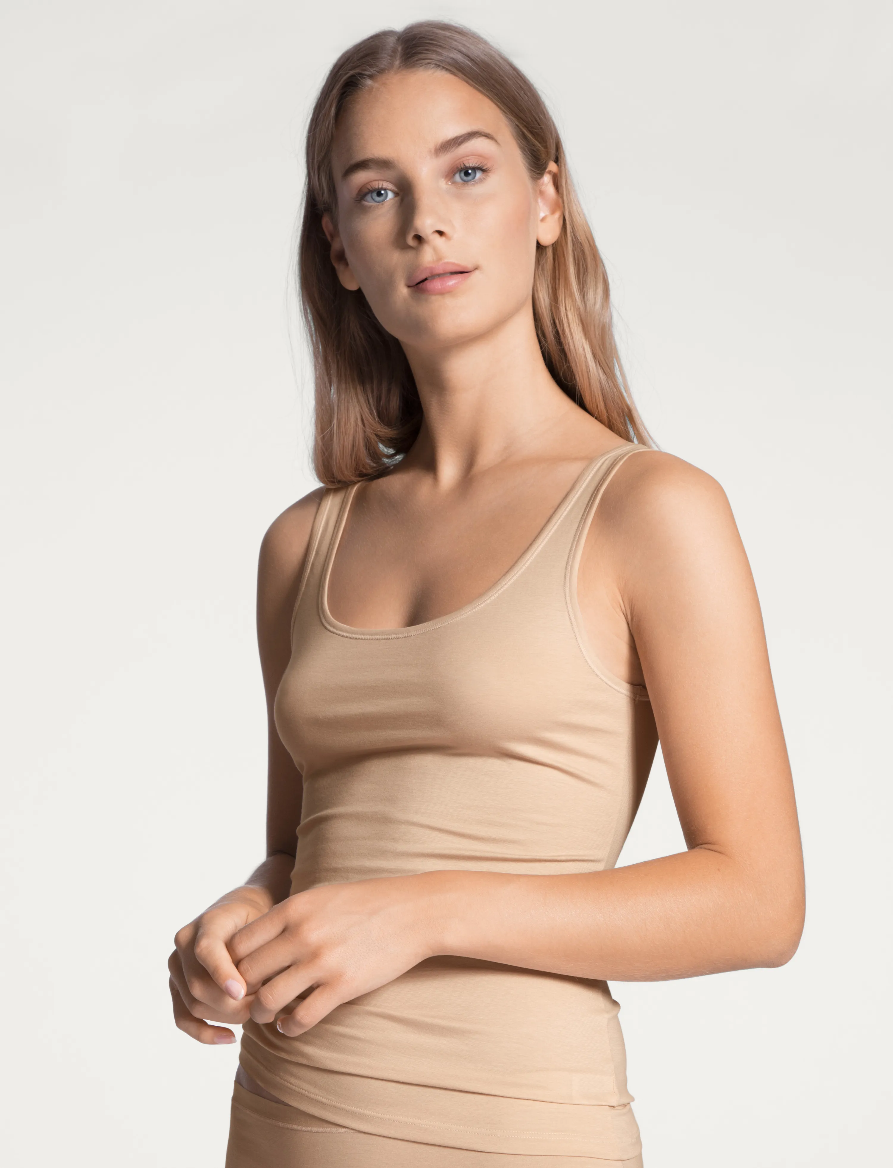 Calida - Natural Comfort Tank top - Ärmellose tops - rose teint - 2