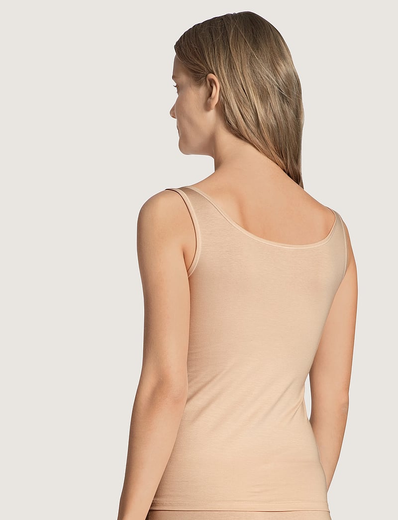 Calida - Natural Comfort Tank Top - linnen - rose teint - 4