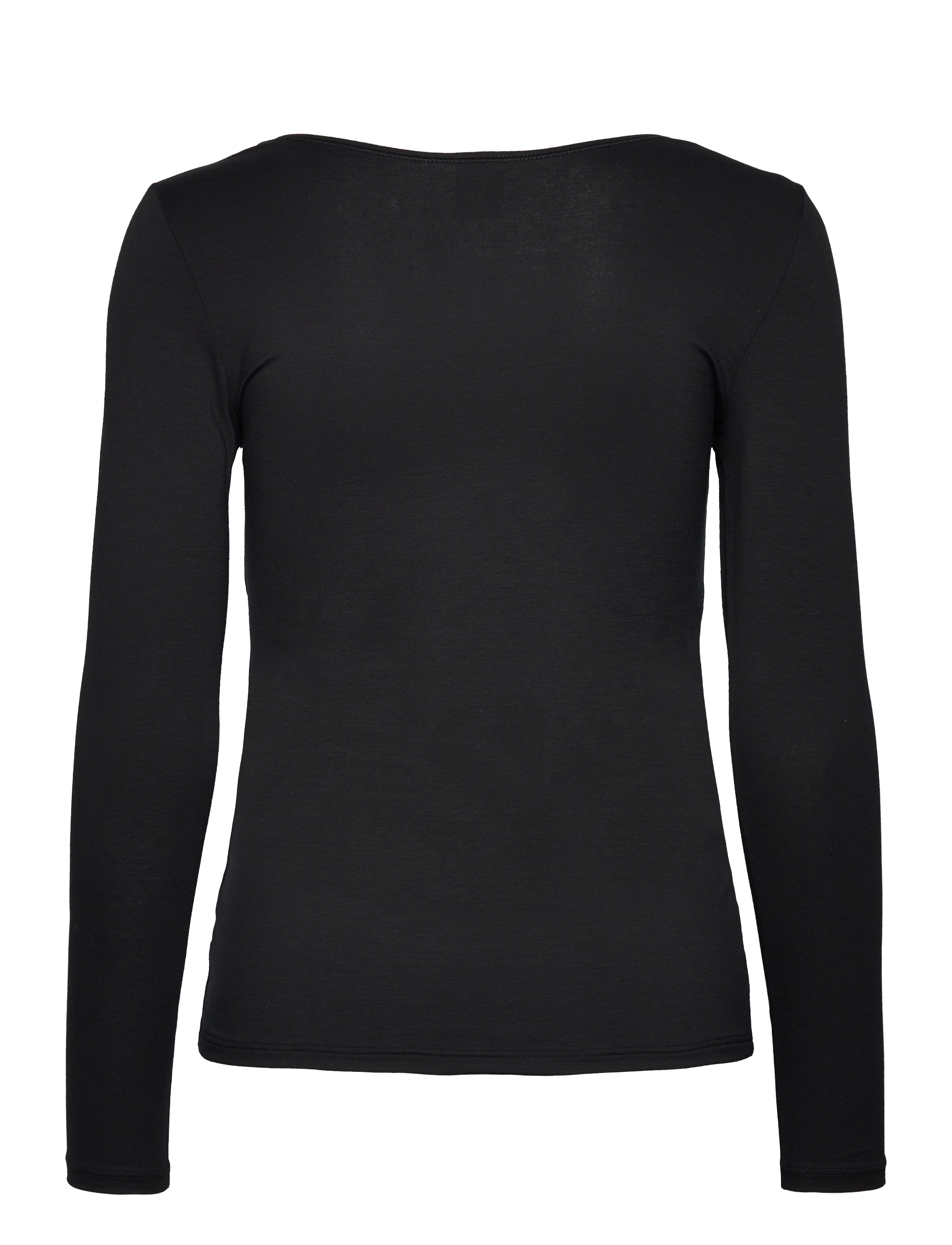 Calida - Natural Comfort  Top long-sleeve - pikkade varrukatega alussärgid - black - 2