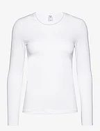 Natural Comfort  Top long-sleeve - WHITE