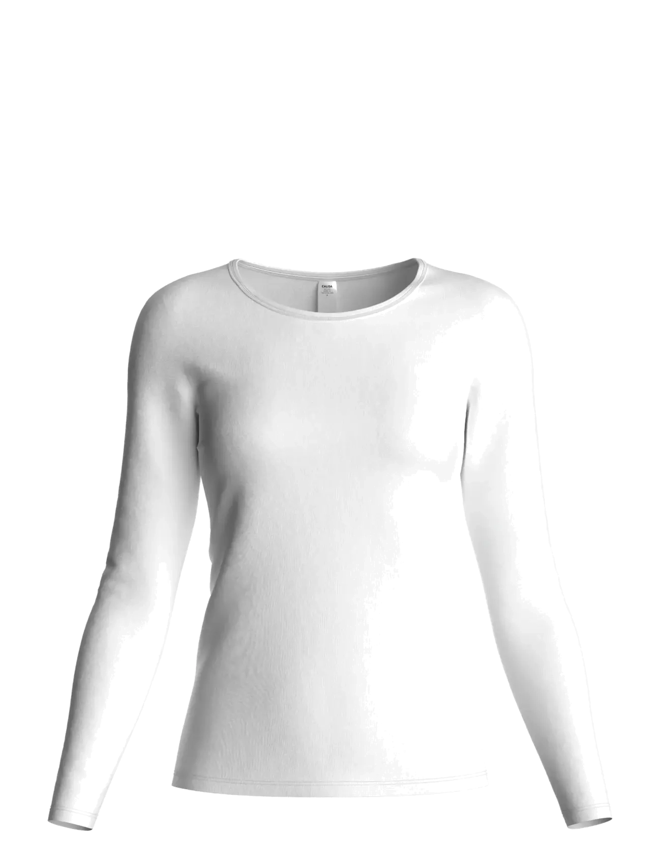 Calida Natural Comfort  Top long-sleeve - Kläder - WHITE / white