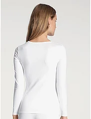 Calida - Natural Comfort  Top long-sleeve - långärmade toppar - white - 2