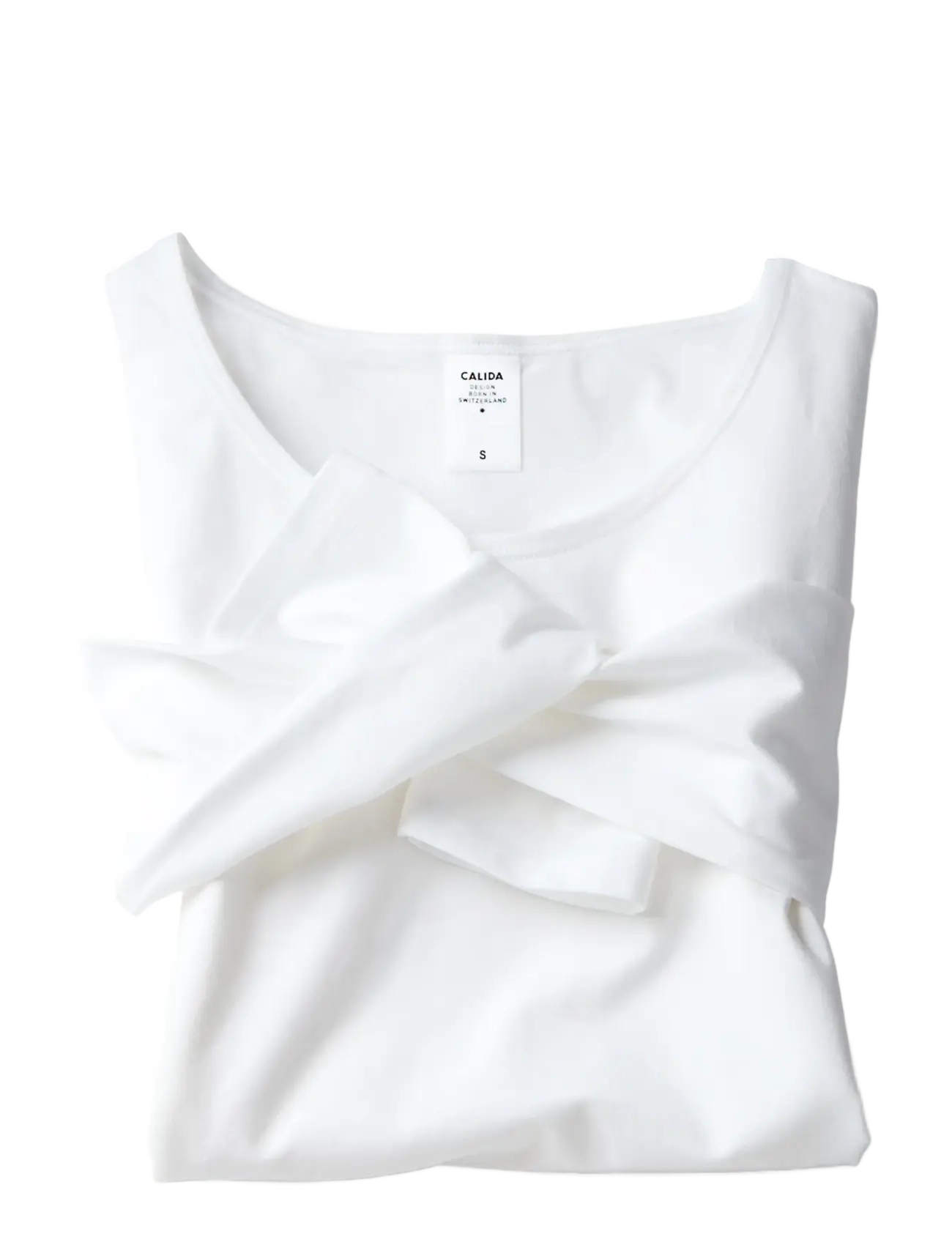Calida - Natural Comfort  Top long-sleeve - langærmede toppe - white - 3