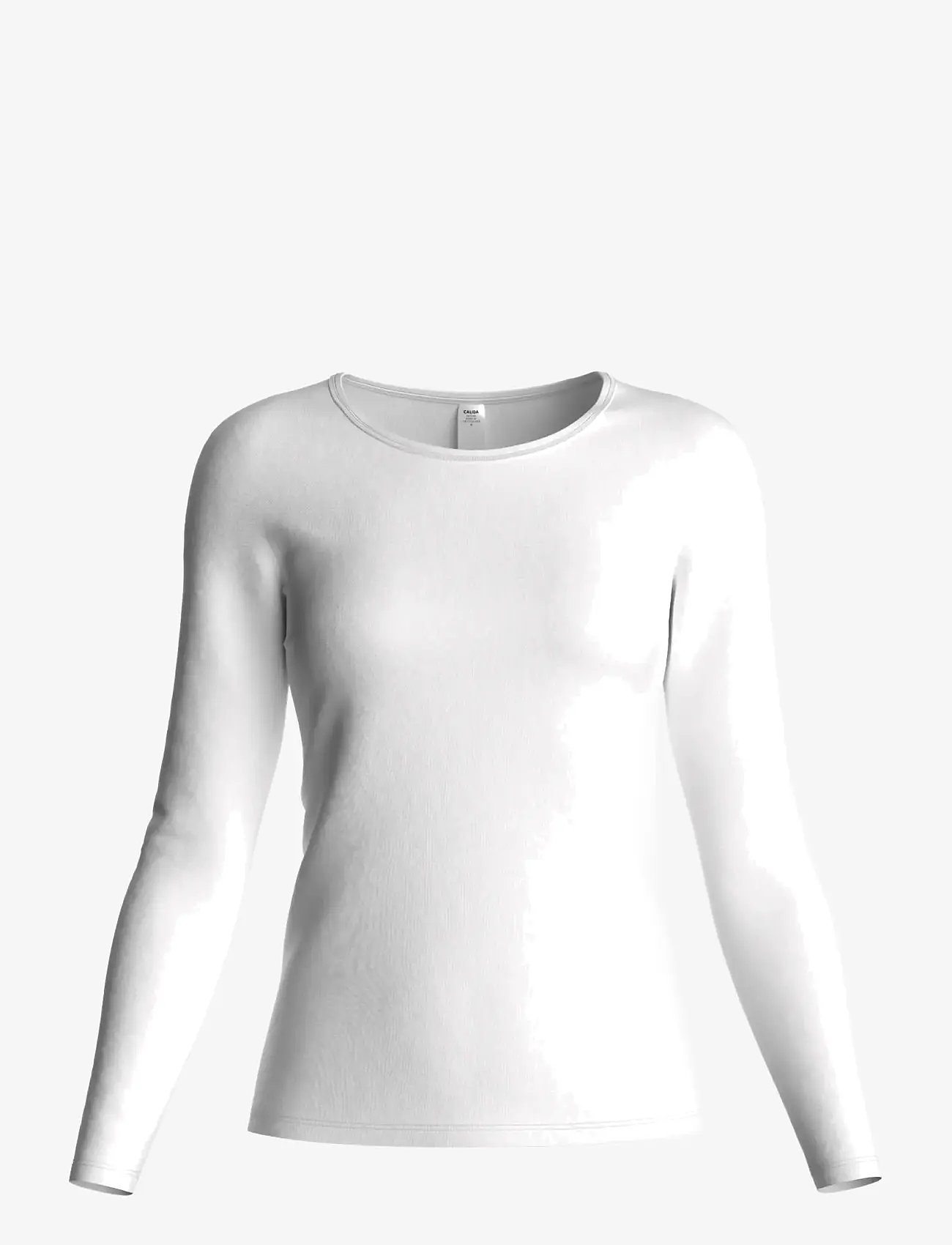 Calida - Natural Comfort  Top long-sleeve - langärmlige tops - white - 2