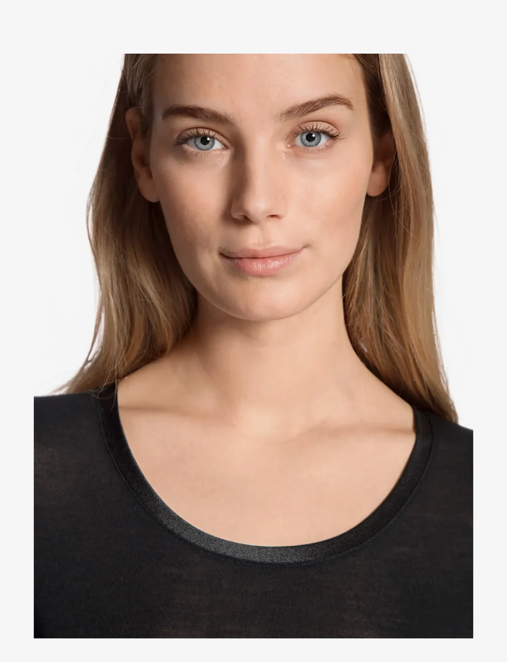 Calida - True Confidence Shirt - långärmade toppar - black - 3