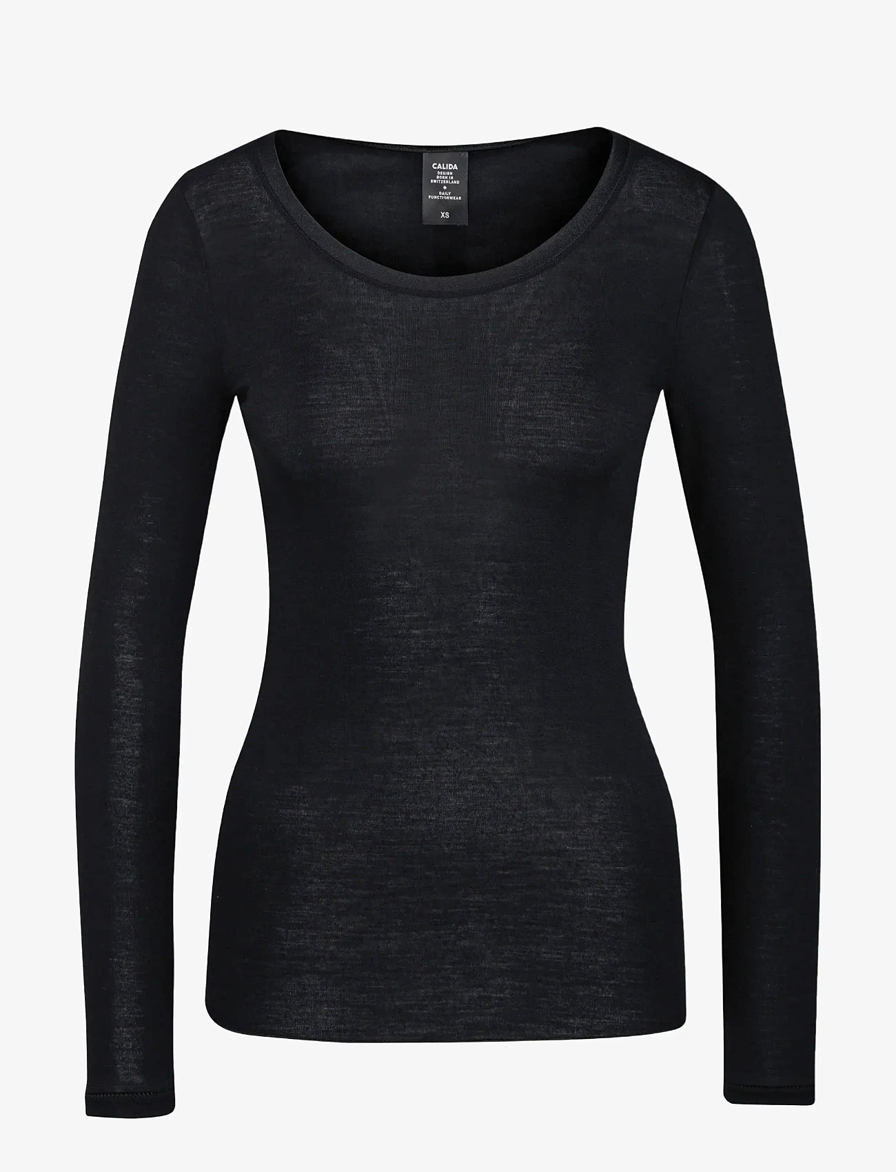 Calida - True Confidence Shirt - langærmede toppe - black - 5
