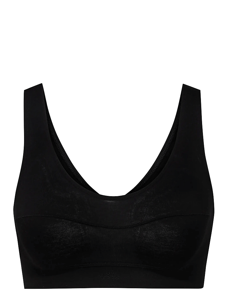 Calida - Elastic Bustier - tank top rinnahoidjad - black - 1