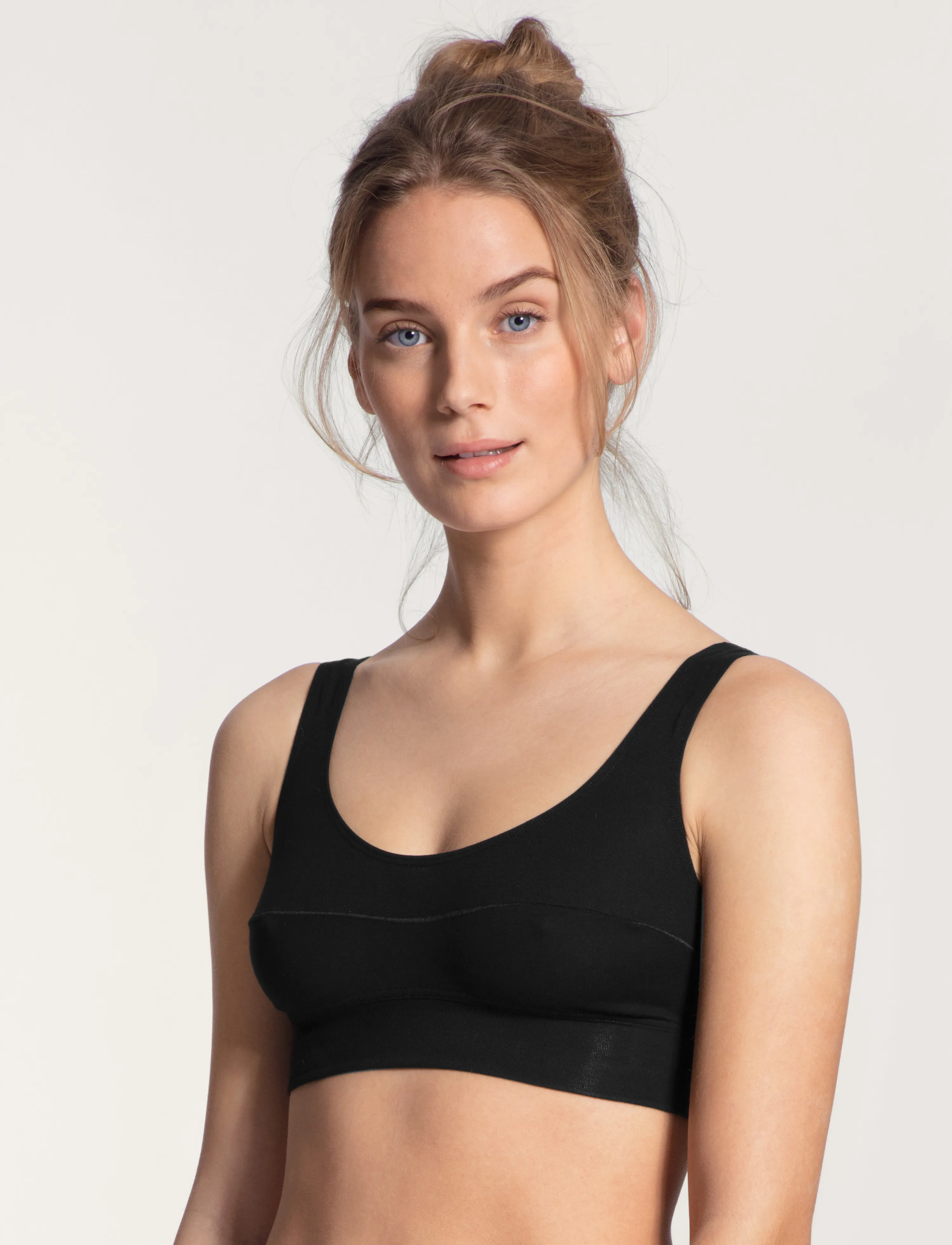 Calida - Elastic  Bustier - tank top-bh'er - black - 3