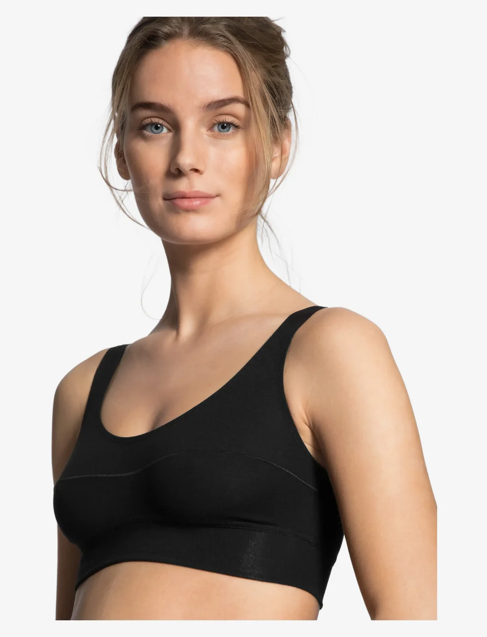 Calida - Elastic Bustier - bh-linnen - black - 3