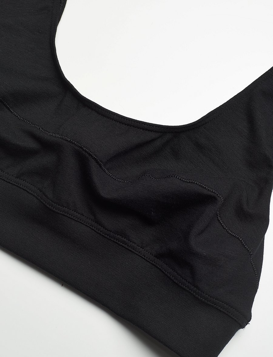 Calida - Elastic Bustier - tank-top-bhs - black - 5