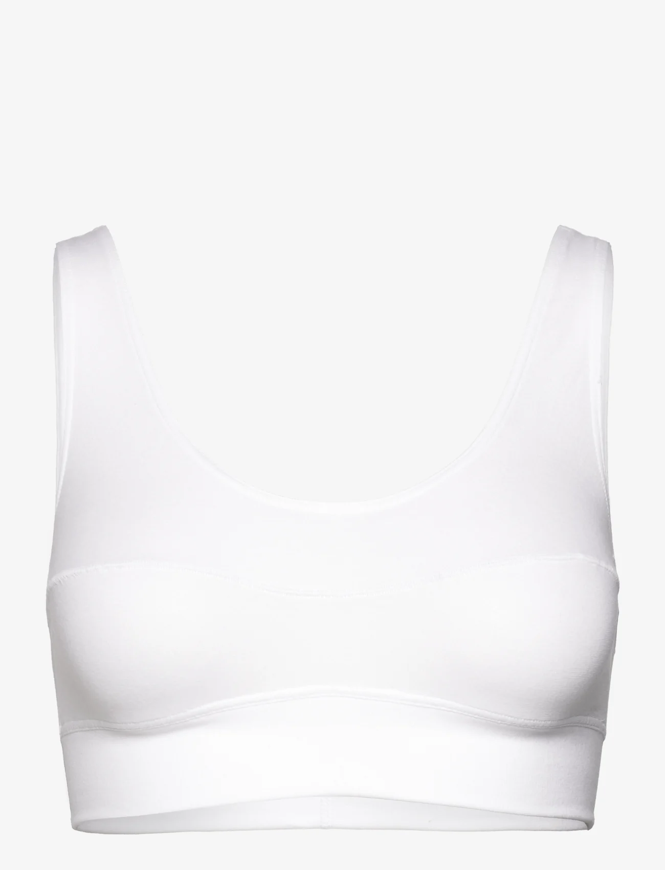 Calida - Elastic  Bustier - tank top bras - white - 0