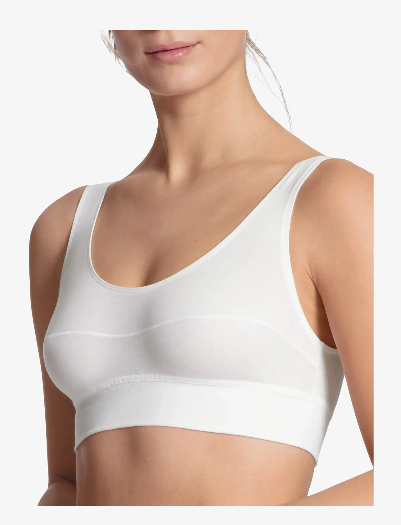 Calida - Elastic  Bustier - tank-top-bhs - white - 3