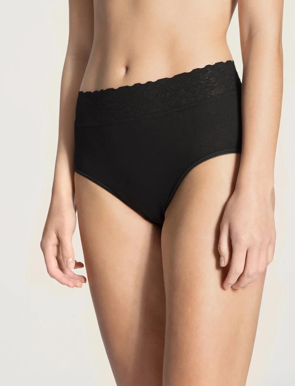 Calida - Iconics  Midi brief - midi & maxi slips - black - 4