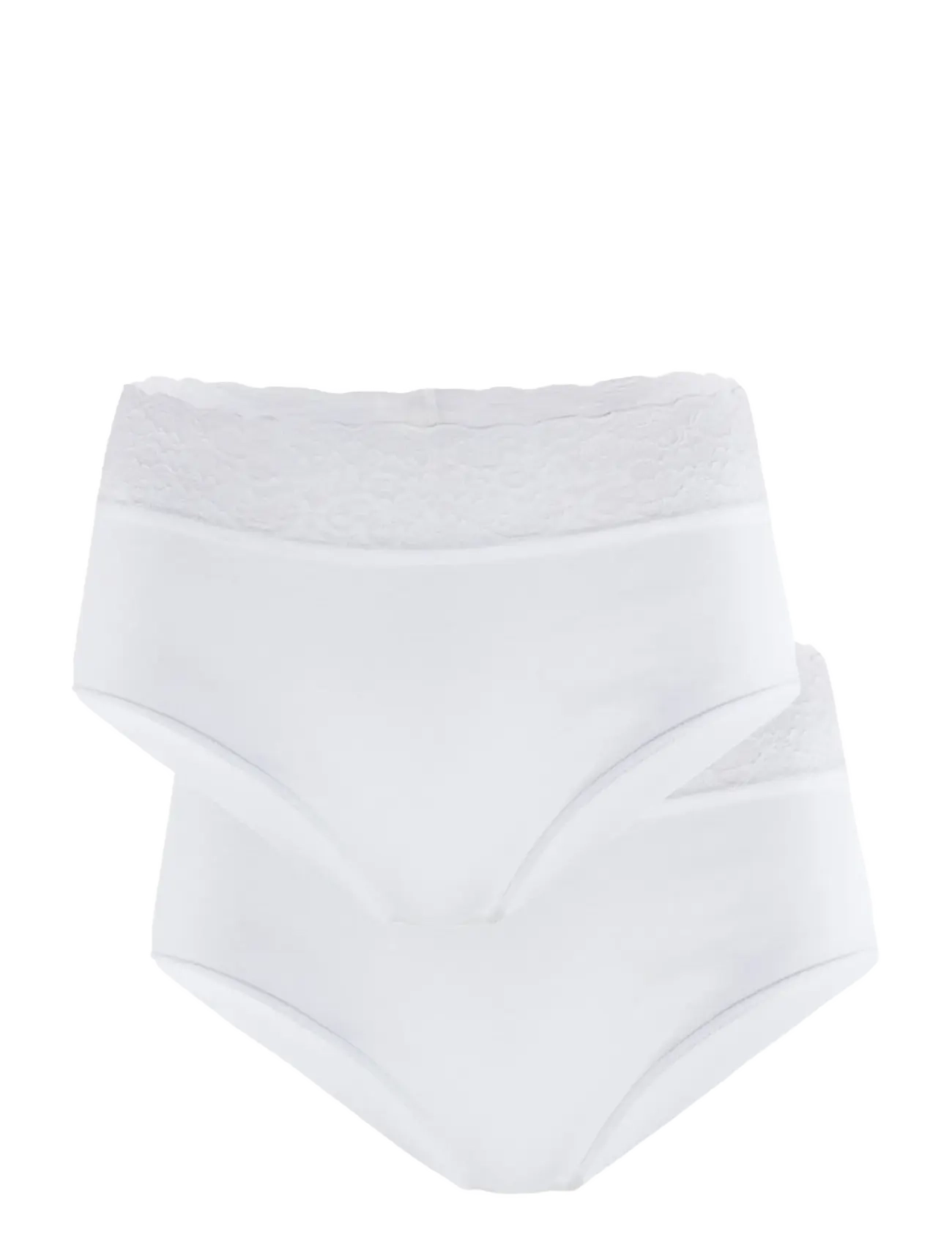 CALIDA Iconics Midi Brief Weiß - L - Damen