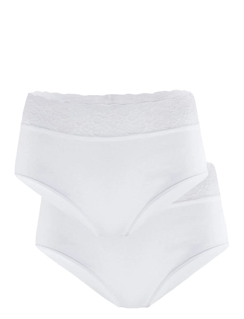 Calida - Iconics Midi brief - midi & maxi slips - white - 1