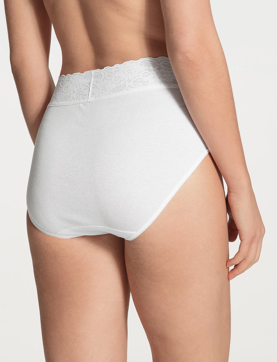 Calida - Iconics Midi brief - püksikud - white - 3