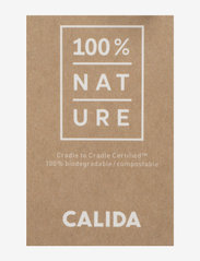 Calida - 100% Nature Soft Bra - liemenėlės, dėvimos po berankoviais marškinėliais - harmony blue print - 2