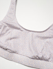 Calida - 100% Nature Soft Bra - liemenėlės, dėvimos po berankoviais marškinėliais - harmony blue print - 3