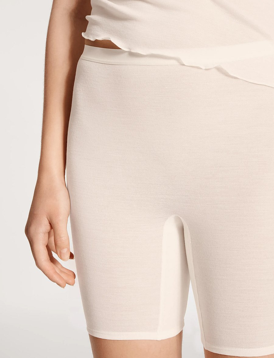 Calida - True Confidence Pants - pyjamasshorts - light ivory - 5