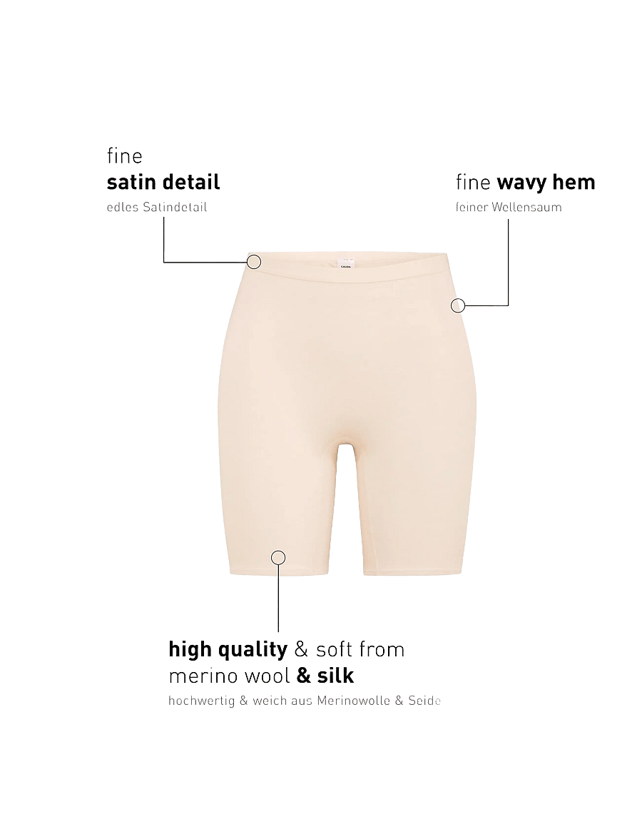 Calida - True Confidence Pants - pyjamasshorts - light ivory - 2