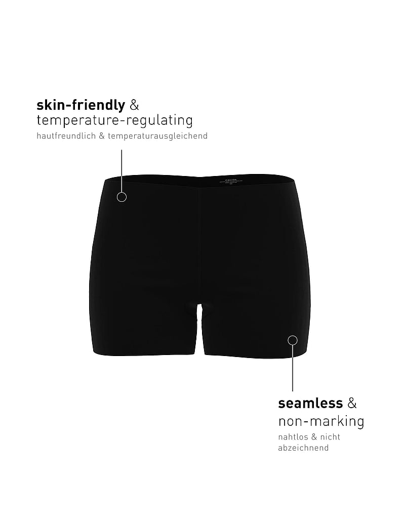 Calida - Natural Skin Pants - Õmblusteta aluspüksid - black c2c - 5