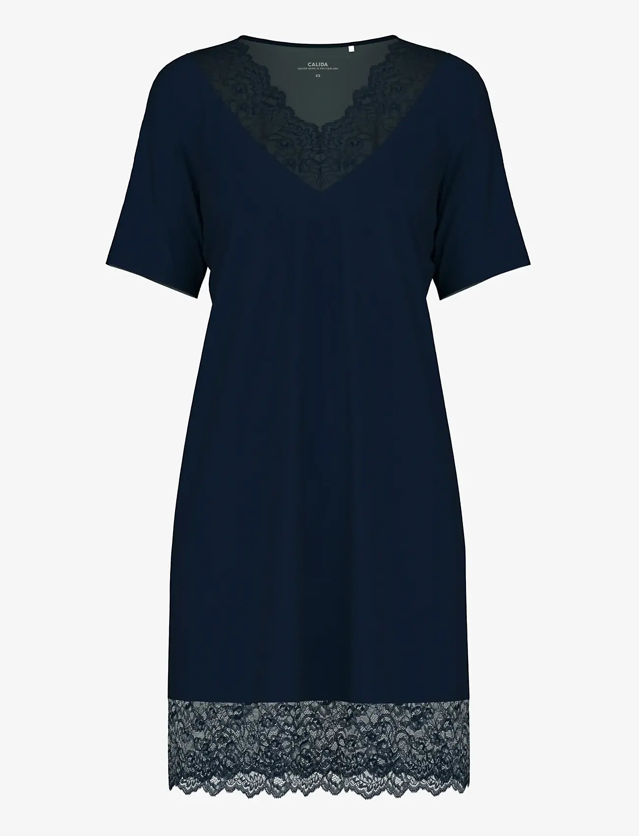 Calida - Elegant Dreams  Sleepshirt - natkjoler - dark lapis blue - 1