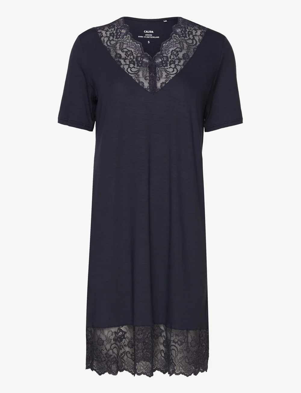 Calida - Elegant Dreams Sleepshirt - nattlinnen - dark lapis blue - 1