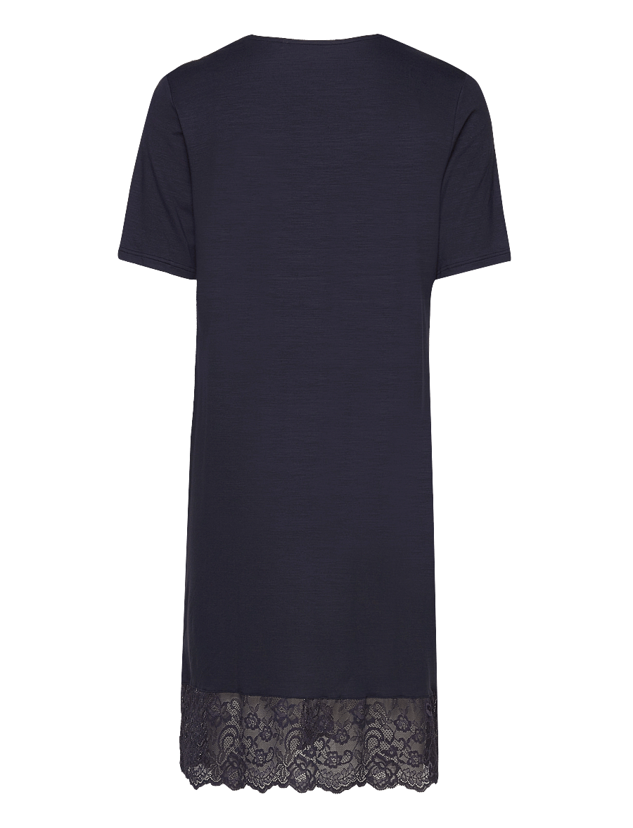 Calida - Elegant Dreams Sleepshirt - naktskrekli - dark lapis blue - 2