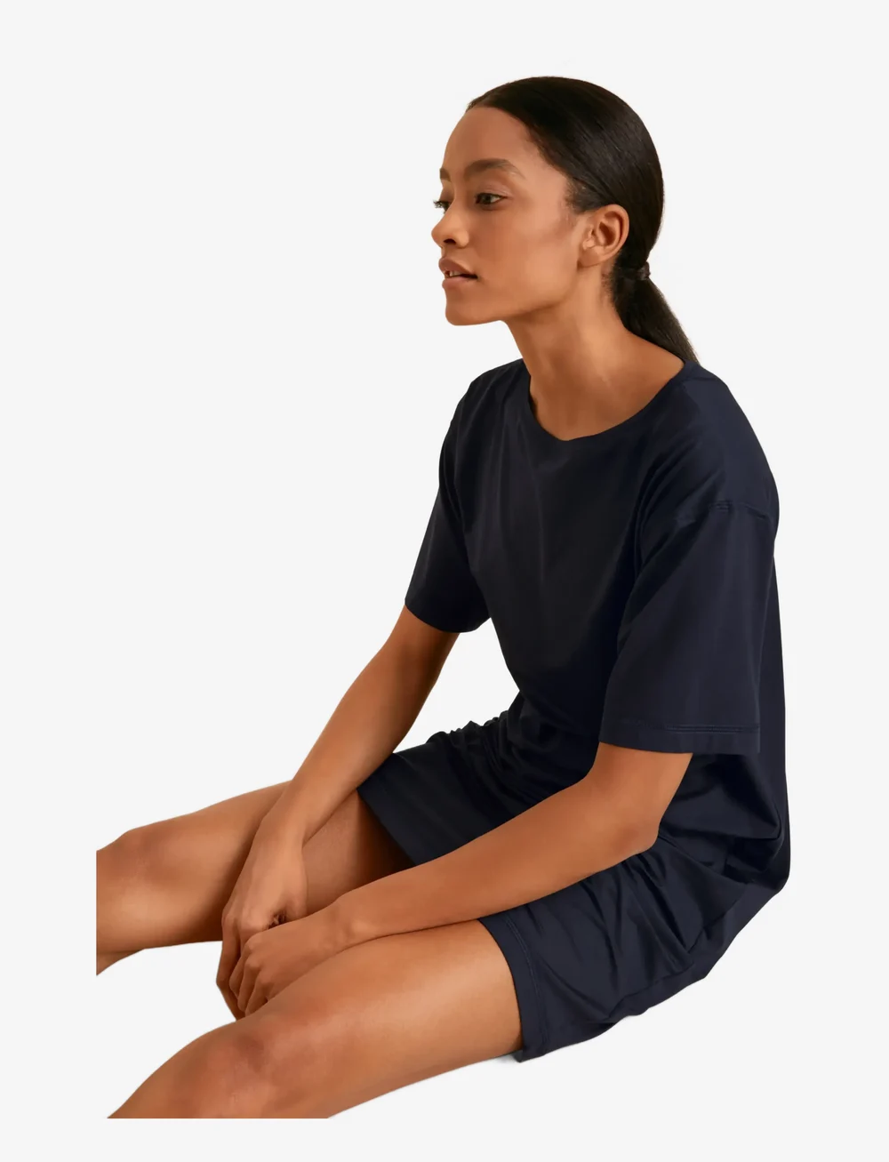 Calida - DSW Balancing Nightdress - natkjoler - dark lapis blue - 1