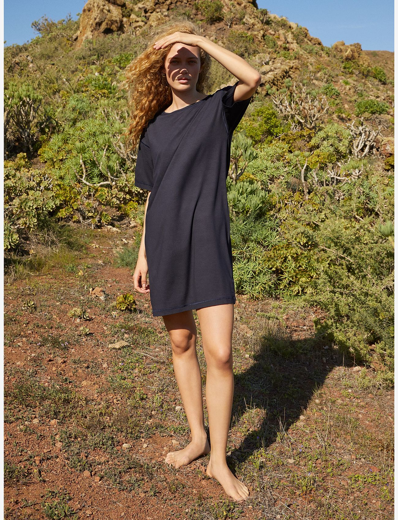 Calida - DSW Balancing  Nightdress - nightdresses - dark lapis blue - 3